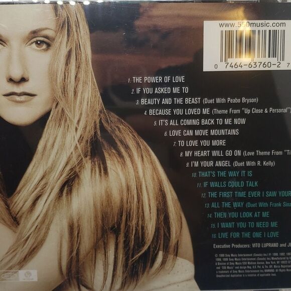 celine Dion All the way CD - Picture 2 of 4